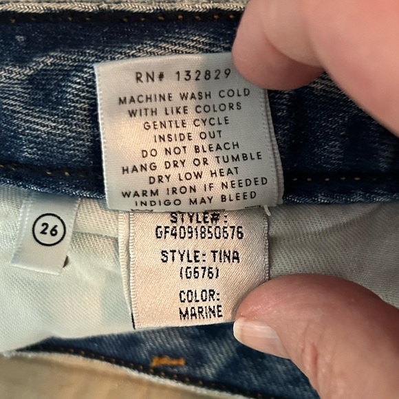 GRLFRND Blue Denim Tina Jean Skirt - Picture 9 of 10